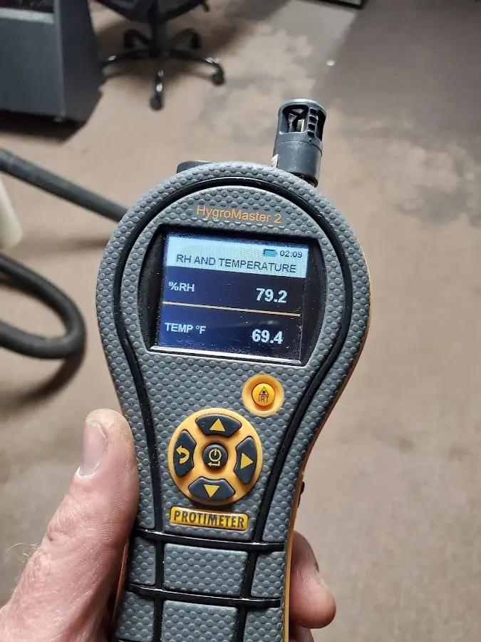 Moisture meter humidity assessment for Mold Remediation & Removal in Gonzales
